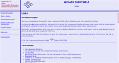 Desktop Screenshot of links.widar-tarot.de